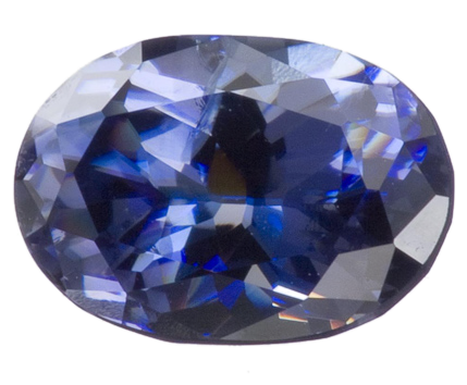 Faceted Benitoite