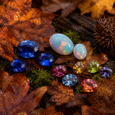 Sapphire, Opal, Topaz