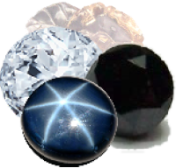 Diamond, Sapphire & Rose Quartz