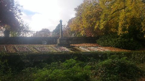 War graves at Kinross House